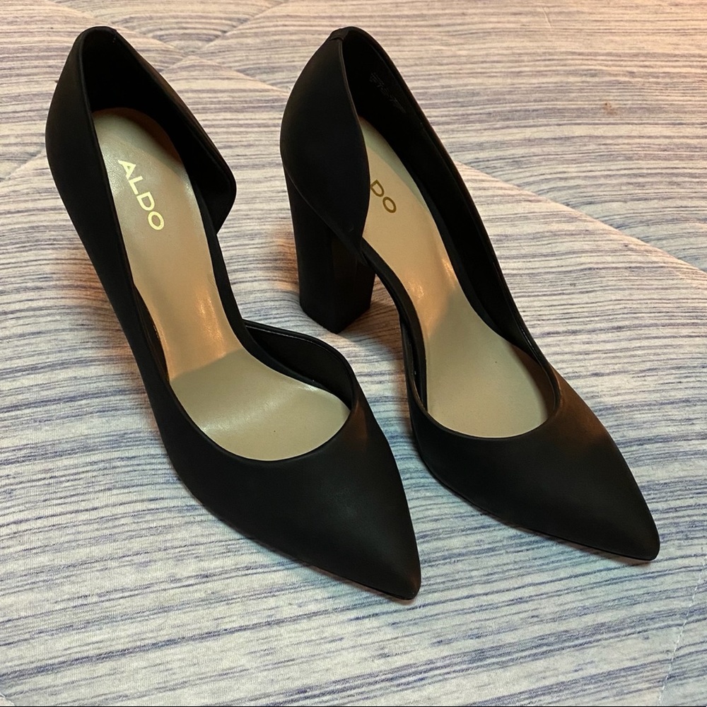 Aldo D'orsay chunky heels